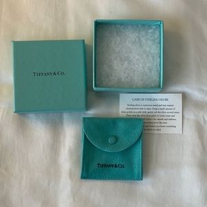 Tiffany & Co. Jewelry Box and Pouch